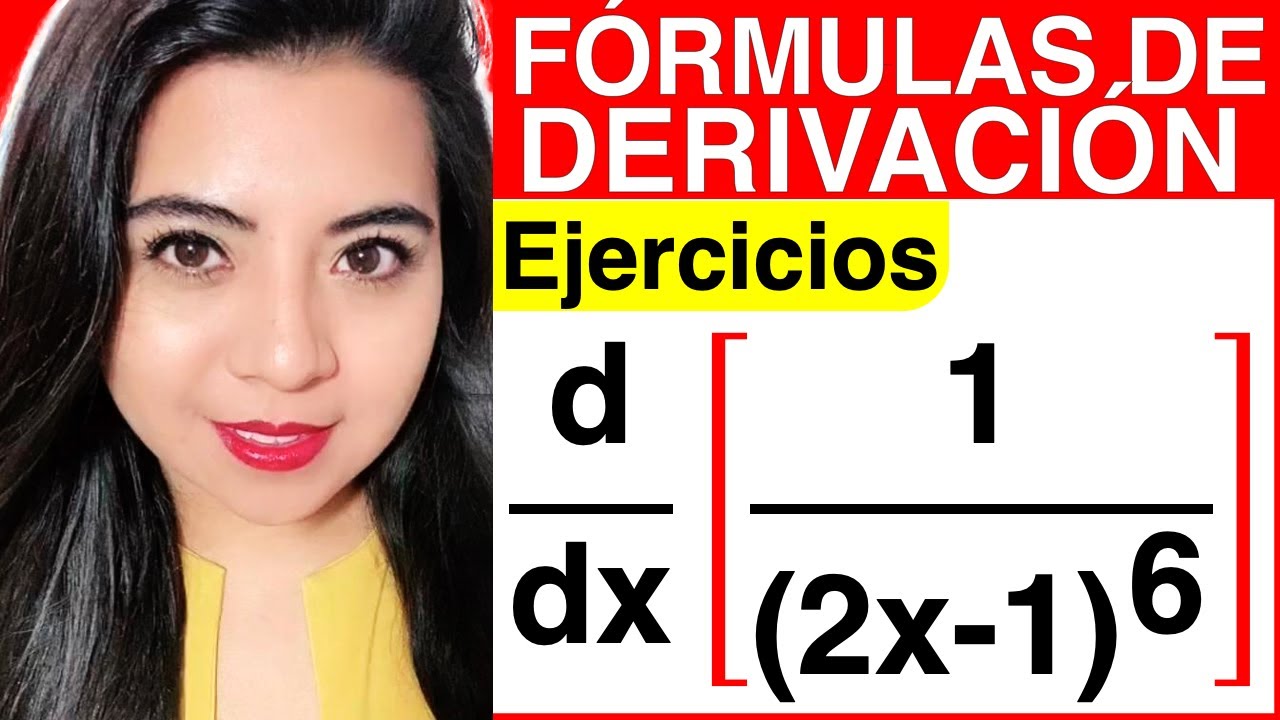 DERIVAR con la REGLA DE LA CADENA - FÓRMULAS para DERIVAR #12 - Ejercicio #3