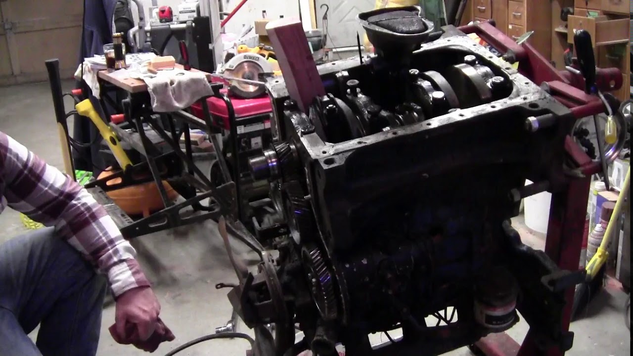 FORD tractor engine repair