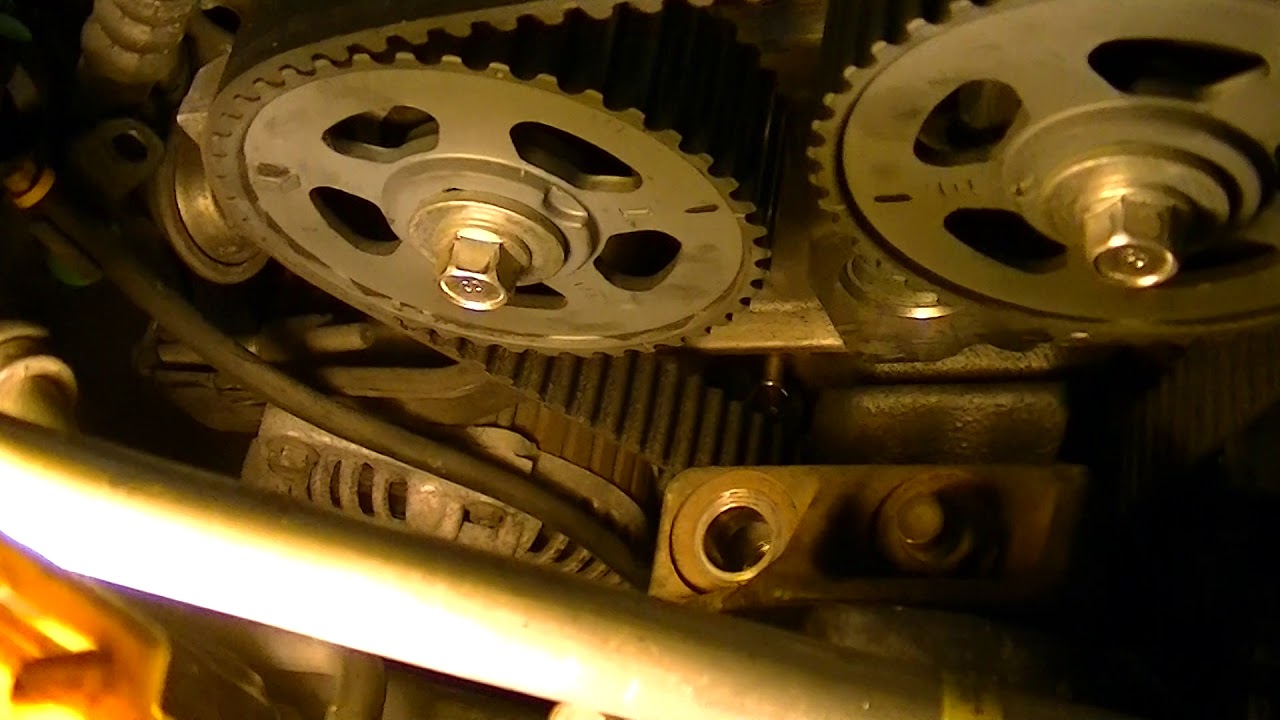 Mazda 626 Timing belt tensioner, what's the deal?