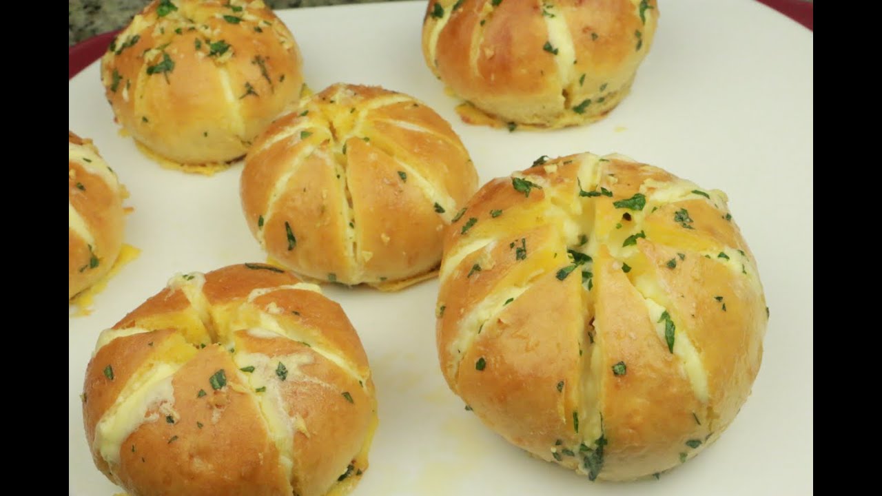 Korean cream cheese garlic buns -Korean Buns With Cream Cheese
