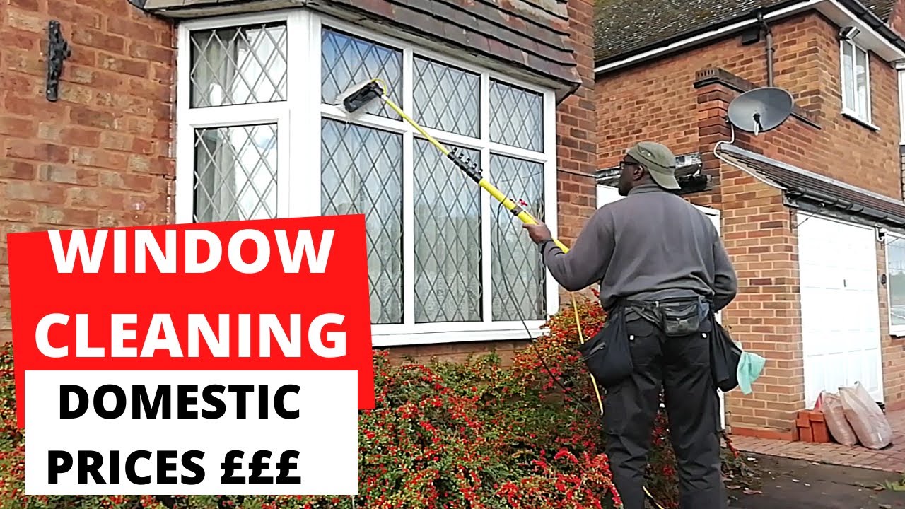 WHAT I CHARGE FOR WINDOW CLEANING