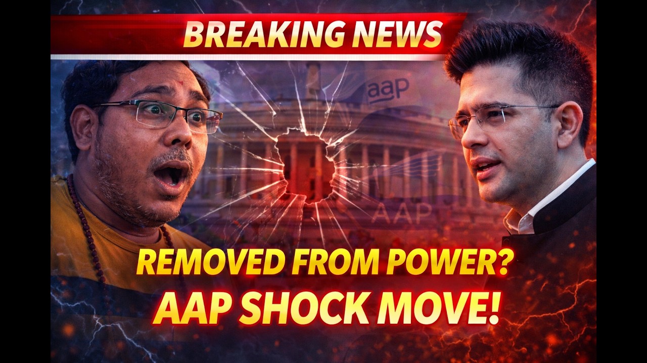 Raghav Chadha REMOVED from AAP | Silenced or Targeted Full Story Explained | THE DIGITAL NEWS