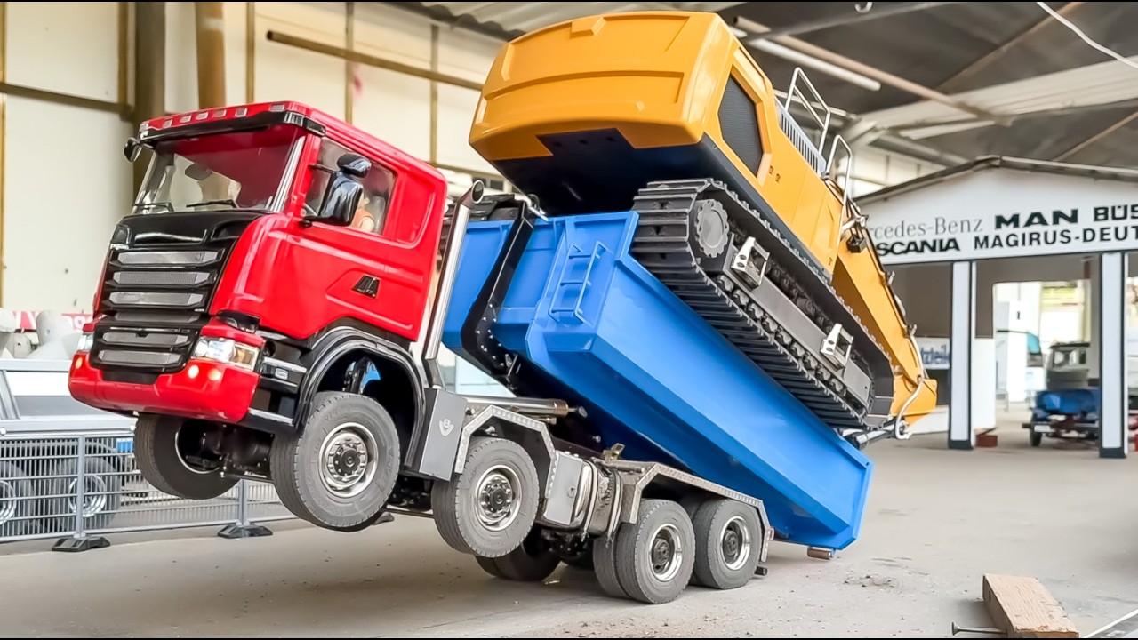 MASSIVE TRUCK OVERLOAD! AFFORDABLE RC TRUCKS, TRACTORS, RC CONSTRUCTION SITE