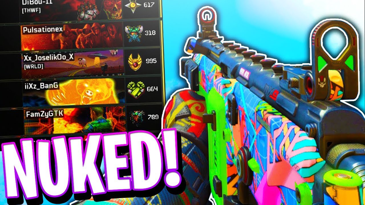 NUKING a TRYHARD 6 MAN...... ( DooM Paradox Vs. WANNA BE TRYHARDS on COD BO4 )