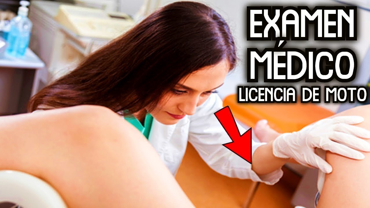 AsÍ son los examenes médicos para tramitar licencia de moto en Perú.
