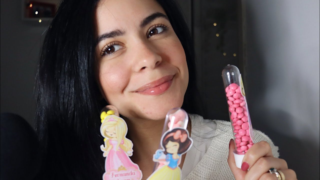 ASMR COMENDO M&M E FINI