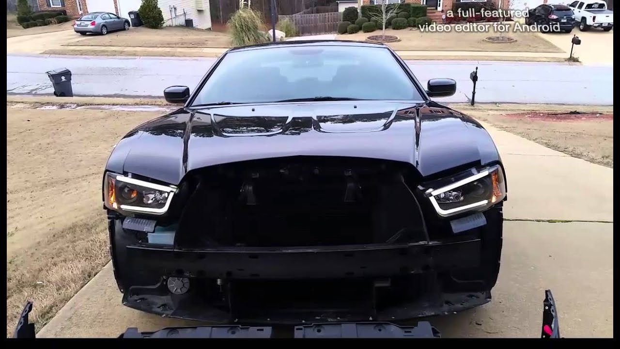 2011-2014 Dodge Charger spyder headlight kit  (Subscribe to channel)