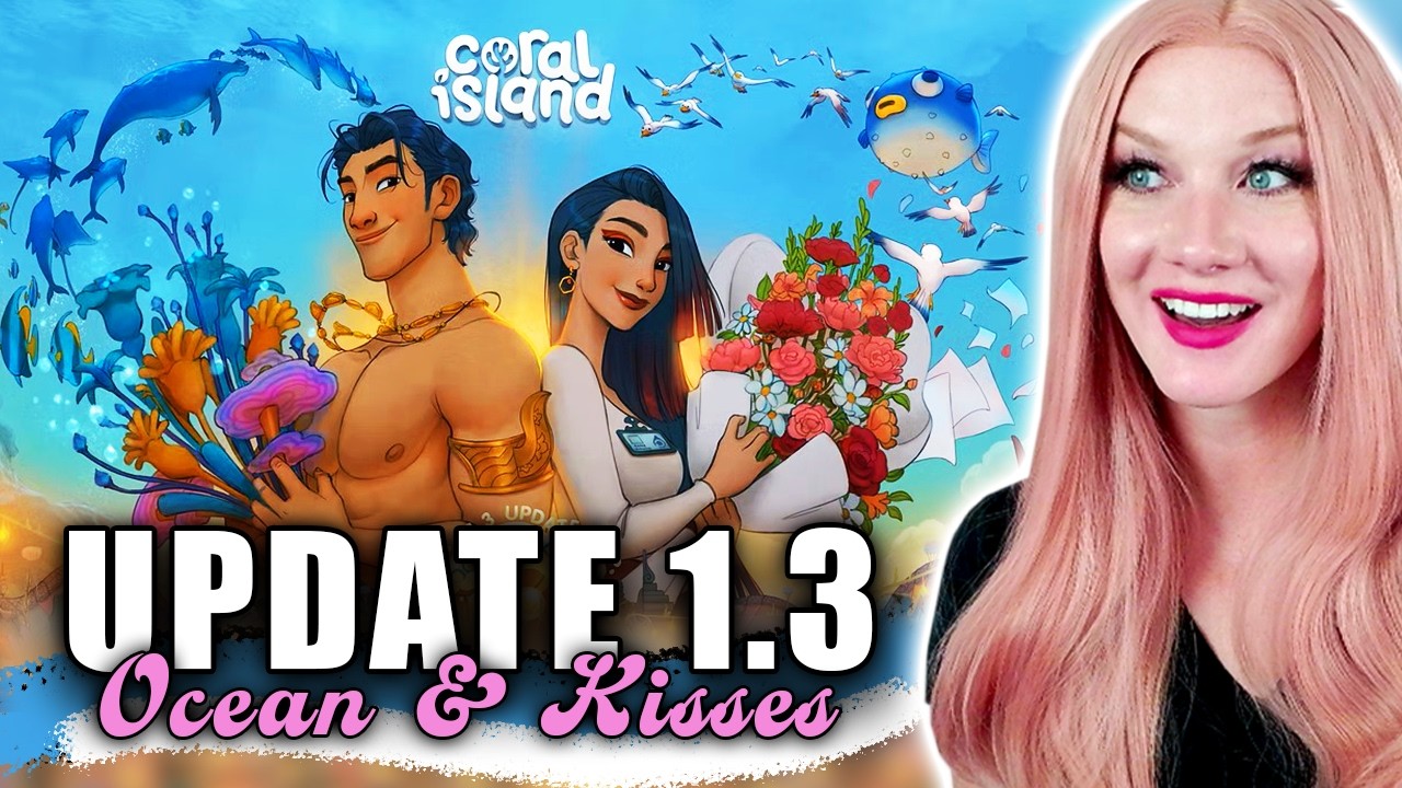 Всё о патче &laquo;Океан и поцелуи&raquo;! (Блог обновления 1.3) | Coral Island