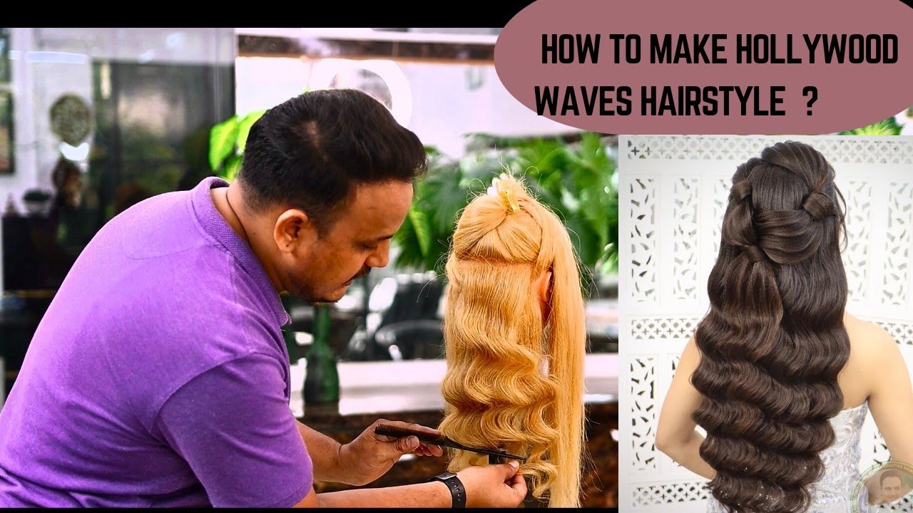How to make Hollywood waves / How to connect Hollywood waves perfectly / How to make waves