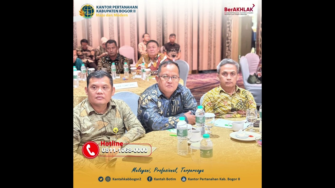 Pembinaan oleh Staf Khusus Menteri ATR/BPN, Muda Saleh.