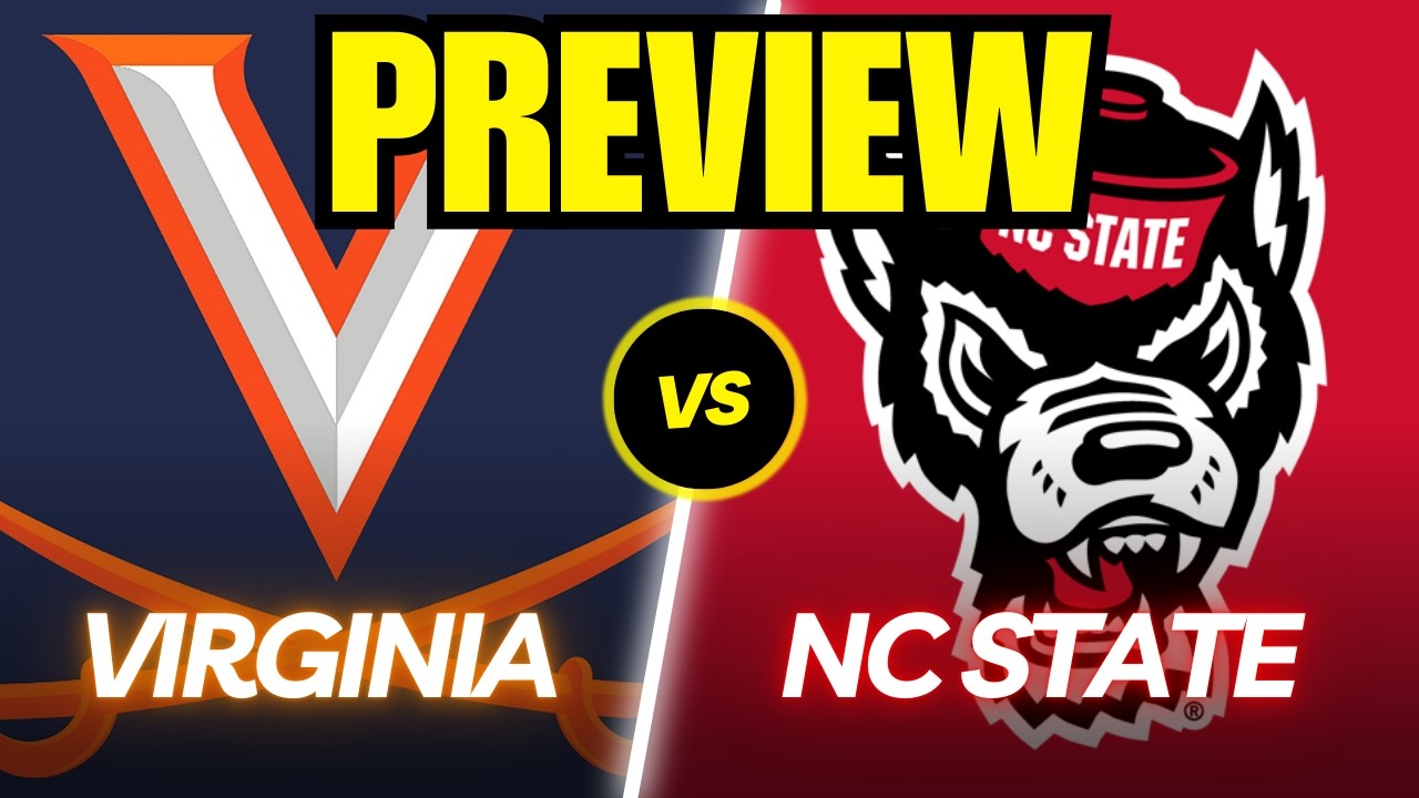 Virginia vs. NC State Game Preview And Predictions!