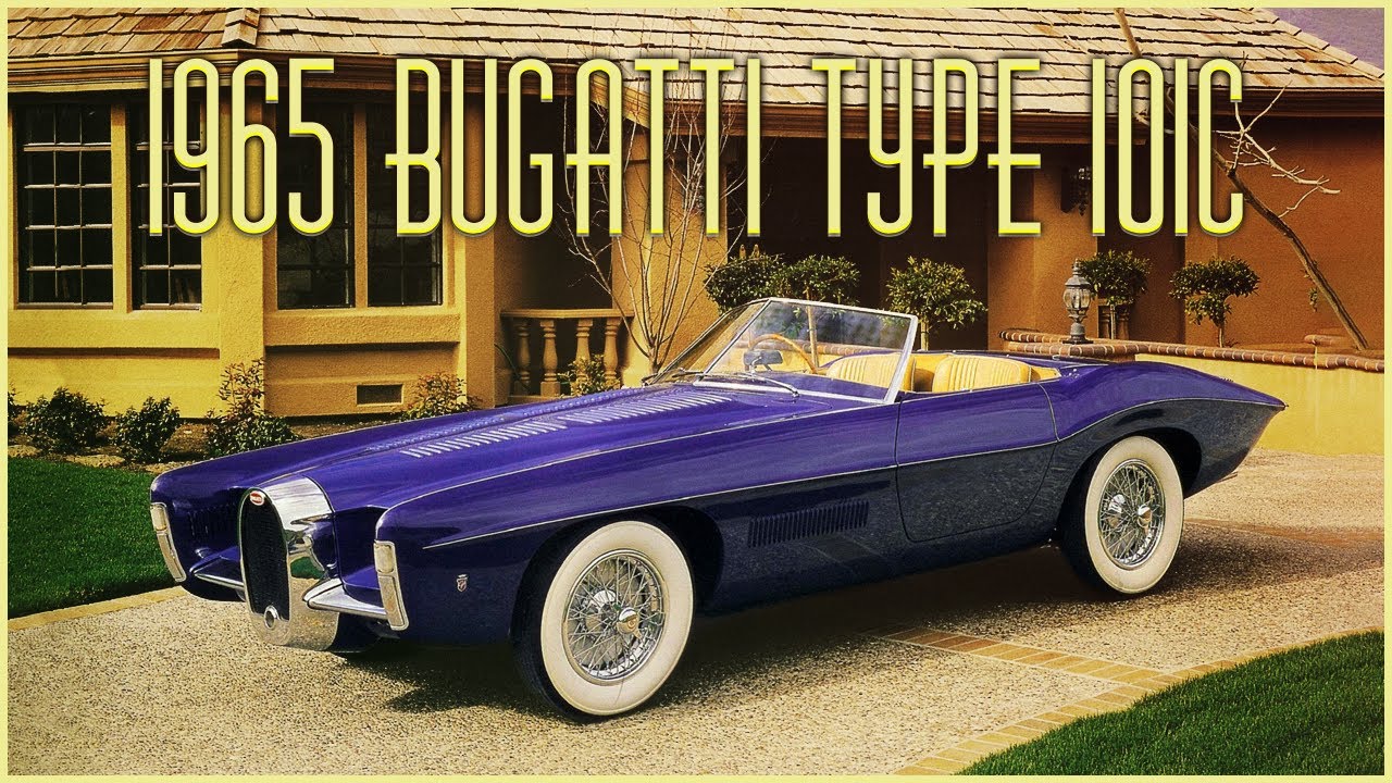 1965 Bugatti Type 101C: Virgil Exner's Alchemical Marvel - Lead into Blue Gold