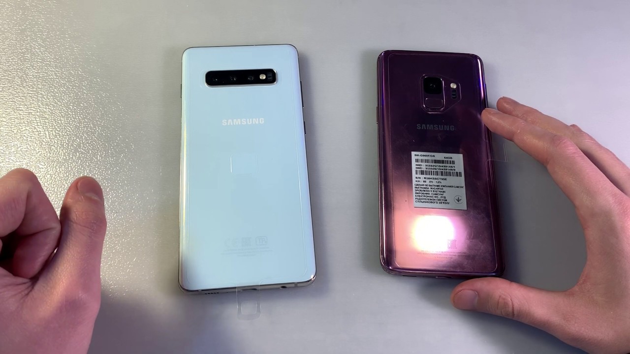 Samsung Galaxy S10 Plus vs Samsung Galaxy S9