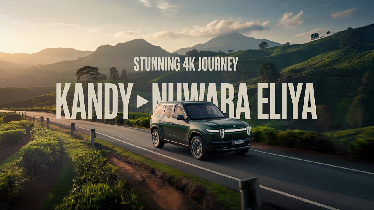 Breathtaking Road Trip: Kandy to Nuwara Eliya in Stunning 4K! Exploring Sri Lanka 4K Journey