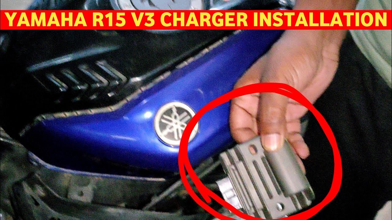 r15 v3 battery charging problem | yamaha r15 v3 battery  problem | r15 v3 charger problem