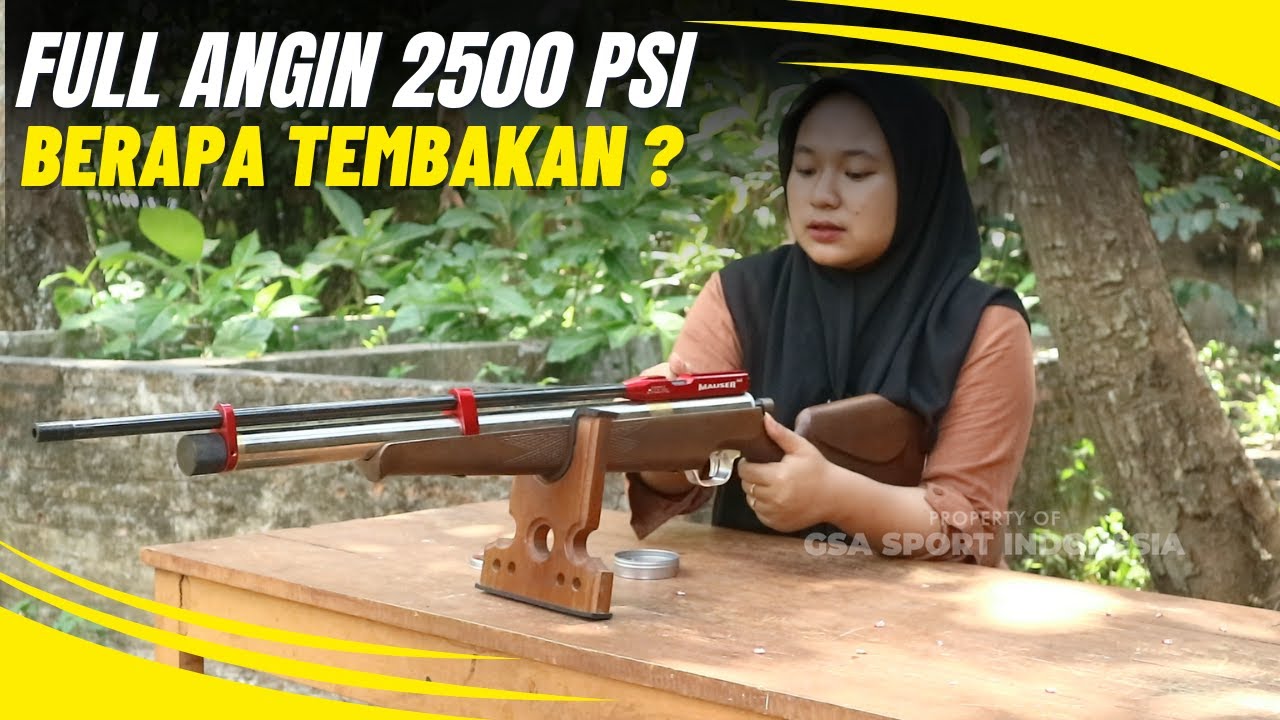 Berapa Kali Tembakan Sih Senapan PCP MOUSER KLASIK OD 32 ??