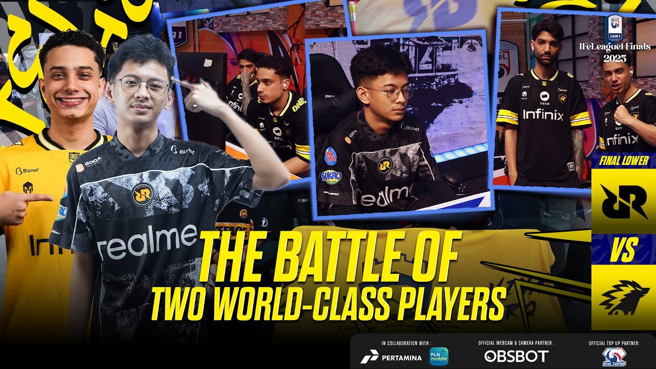 Pertarungan dua pemain kelas dunia !! | RRQ_Faidan vs ONIC_Jvictor | Final Lower IFeLeague 1 2025