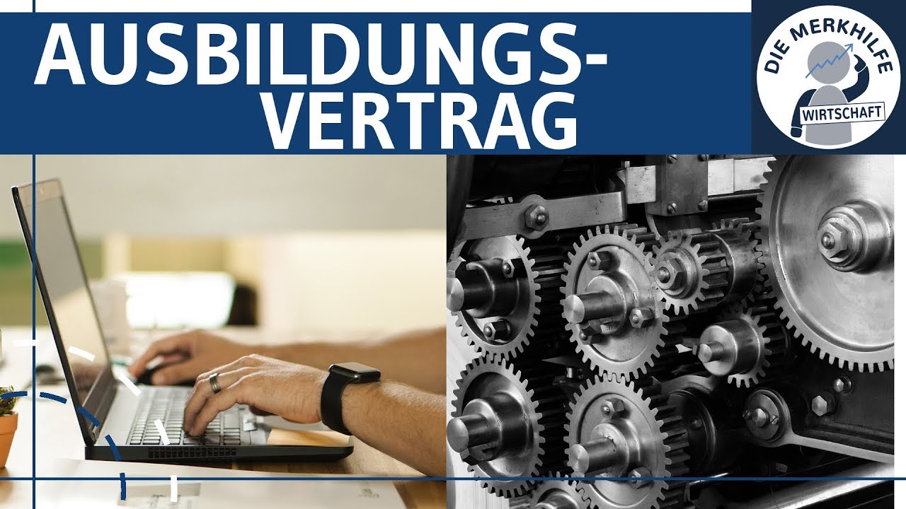 Rechte & Pflichten Ausbildungsvertrag einfach erkl&auml;rt - Grundlagen Berufsausbildungsgesetz - Vertrag
