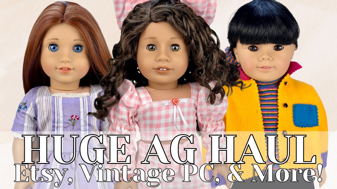 American Girl Haul - Obsessed Doll Apparel, Vintage Pleasant Company Samantha & Her Items, & More!