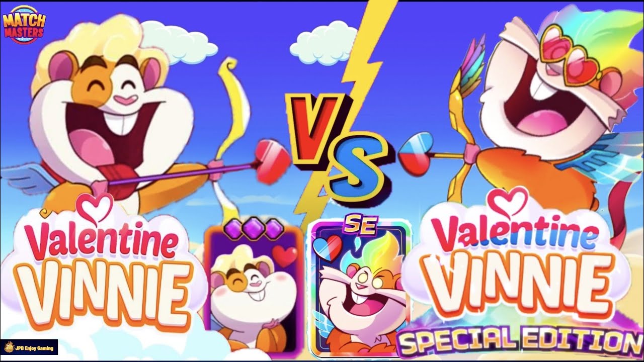 NEW SE Vinnie Valentine VS Vinnie Valentine, Match Masters.
