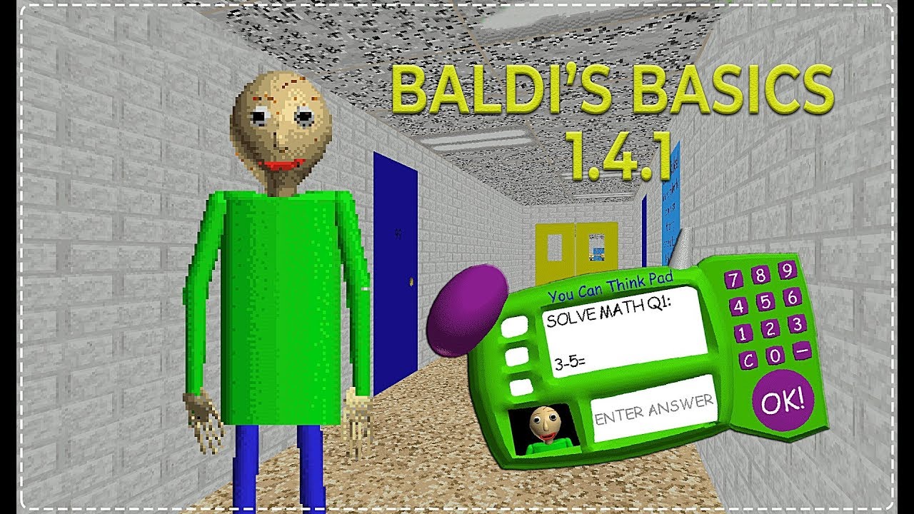 &Ccedil;ILGIN ŞAPLAK &Ouml;ĞRETMEN GERİ D&Ouml;ND&Uuml;! - Baldi's Basics (Versiyon 1.4.1)