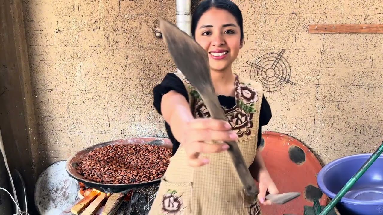 ASÍ PREPARO EL CHOCOLATE ARTESANAL (Proceso Completo) | Guelaguetza con Citlali 