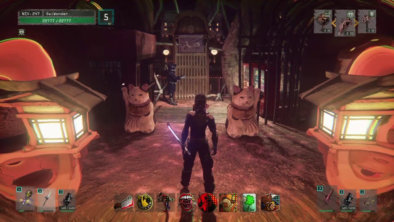 Let it die - Intense U-10 fight on 255F (allrounder melee only)