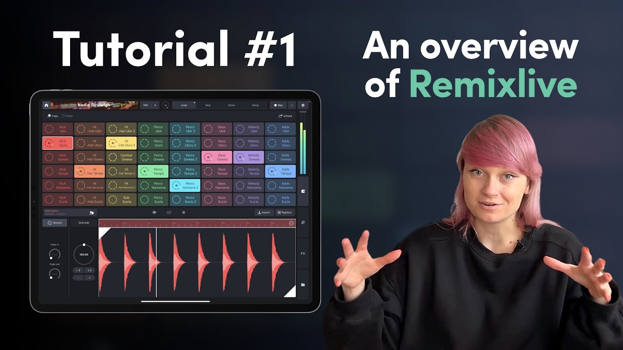 An overview of Remixlive | Tutorial Tour with Nadia Struiwigh