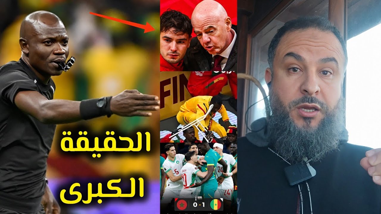​هل تم ظلمنا؟ الحقيقة الكاملة وراء إقصاء المغرب أمام السنغال.