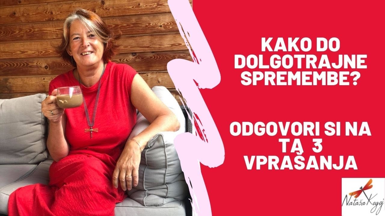 Kako do trajne spremembe? Odgovori si na ta 3 vprašanja - četrtkova jutranja kava