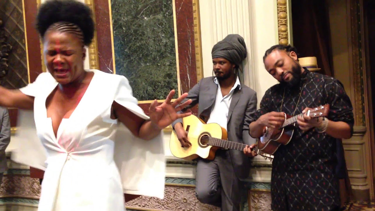 Marion Hall Formerly Lady Saw Perform at White House Caribbean Heritage Month Celebration