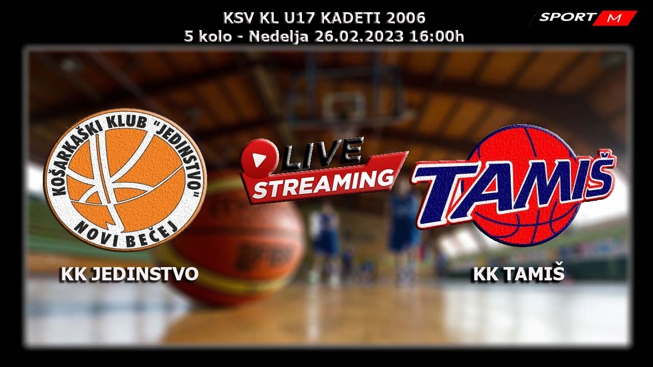 KK JEDINSTVO - KK TAMIŠ  U17 KADETI 2006