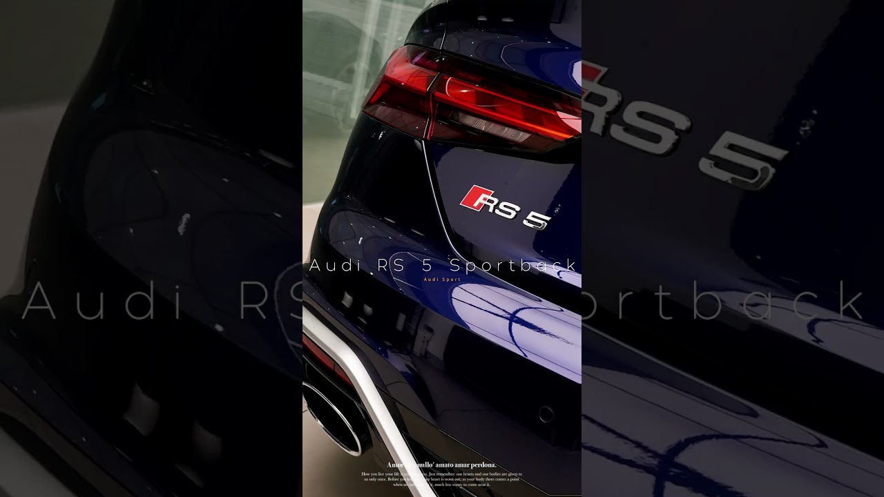 現車可交 Audi RS 5 Sportback #推薦 #audi業務 #奧迪業務