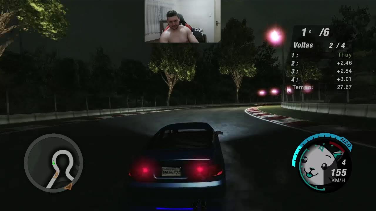 Primeira live jogando um jogo diferente
