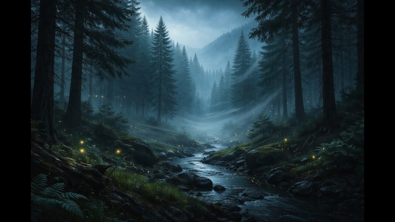 Silent Forest 🌲 Deep Relaxation & Nature Ambience | No Man's Land BGM