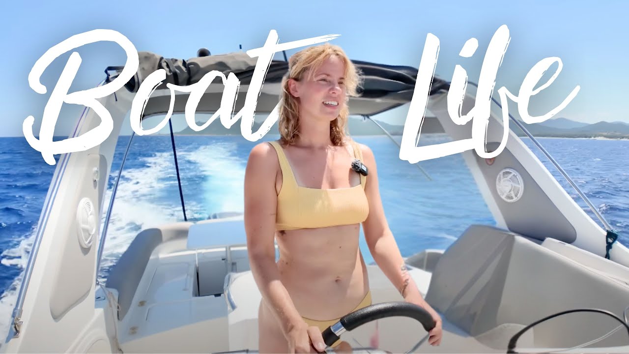 Wohnmobil auf dem Meer: Jeanne genießt Idylle & Pizza auf dem Meer