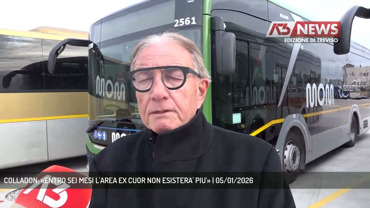 COLLADON: «ENTRO SEI MESI L'AREA EX CUOR NON ESISTERA' PIU'» | 05/01/2026