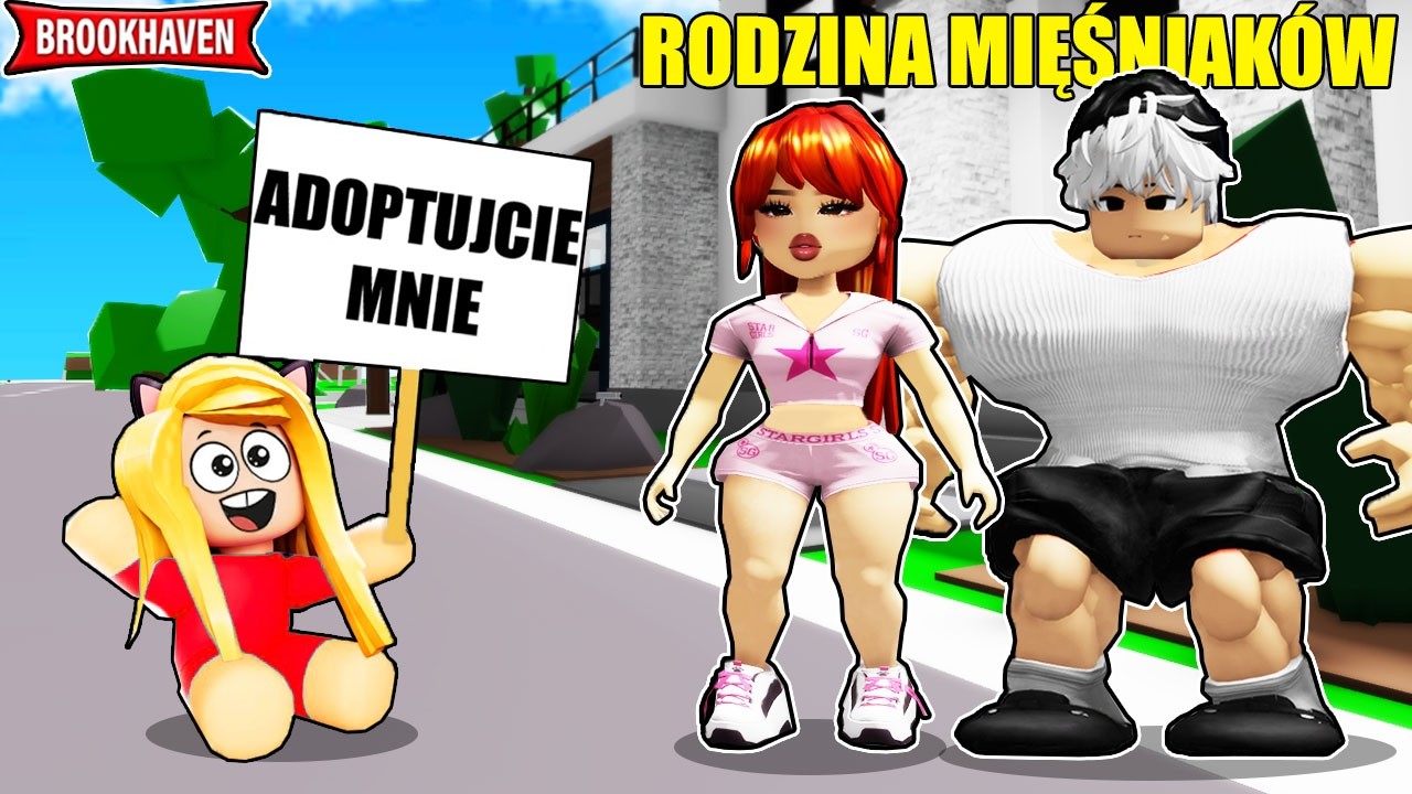 UDAJĘ DZIECKO ABY OBRABOWAĆ RODZINĘ MIĘŚNIAKÓW w Brookhaven 😂
