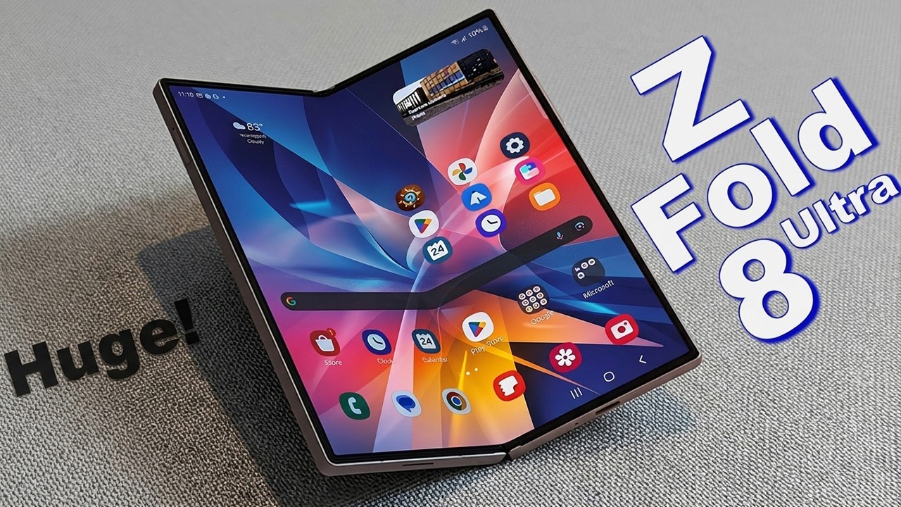 Утечка информации о Samsung Galaxy Z Fold 8 Ultra! Прорыв в создании складок без заломов, который...
