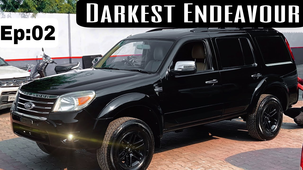 Project Old Endeavour | Painted In Metallic Black 🖤:- Episode 02