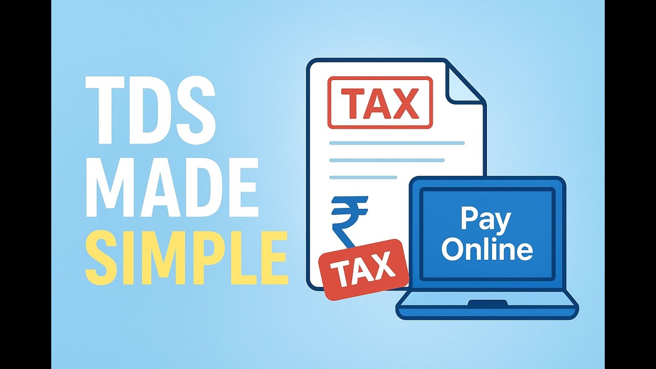 TDS (Tax deducted at source) explained in simple terms.