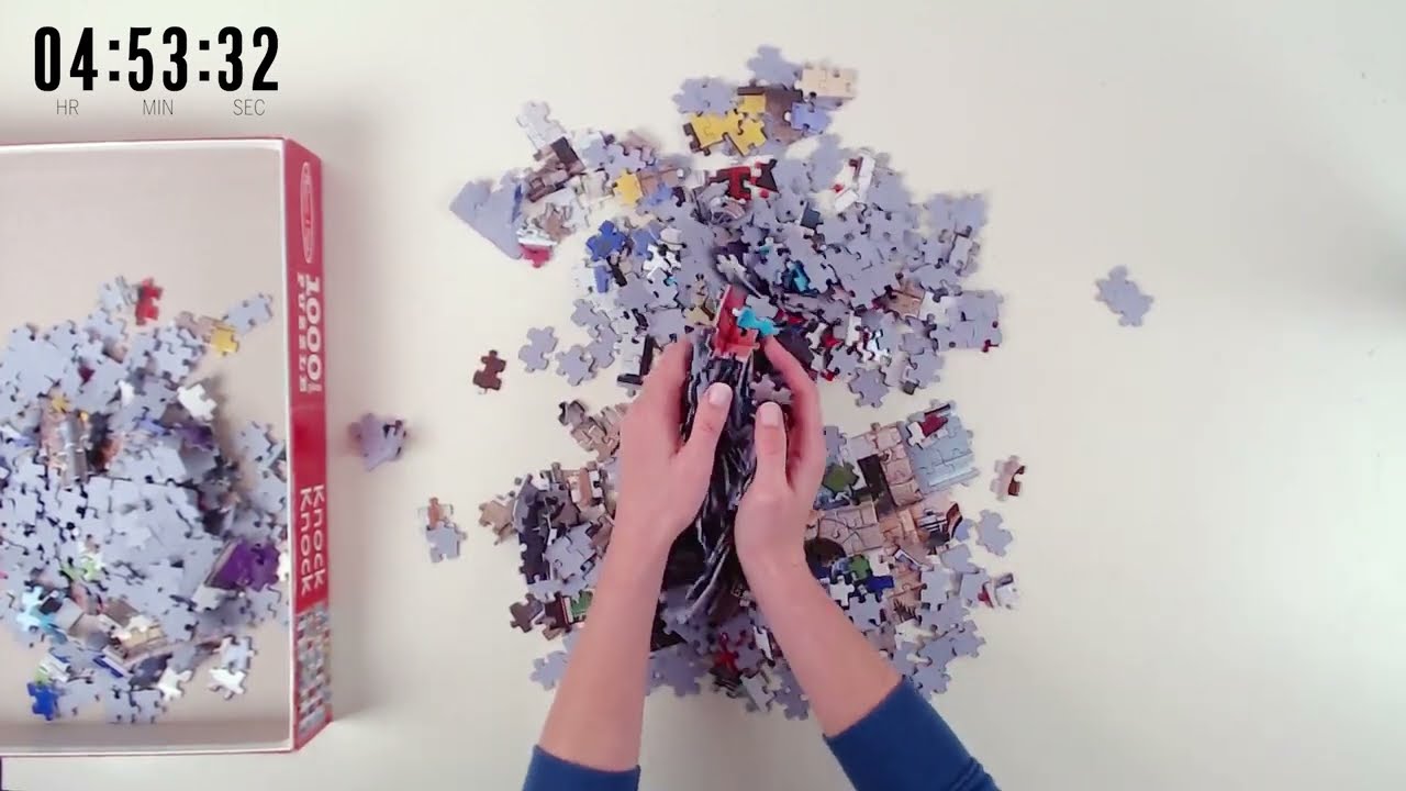 Knock, Knock! Who's there's...A Time-Lapsed 1000 Piece Door Puzzle