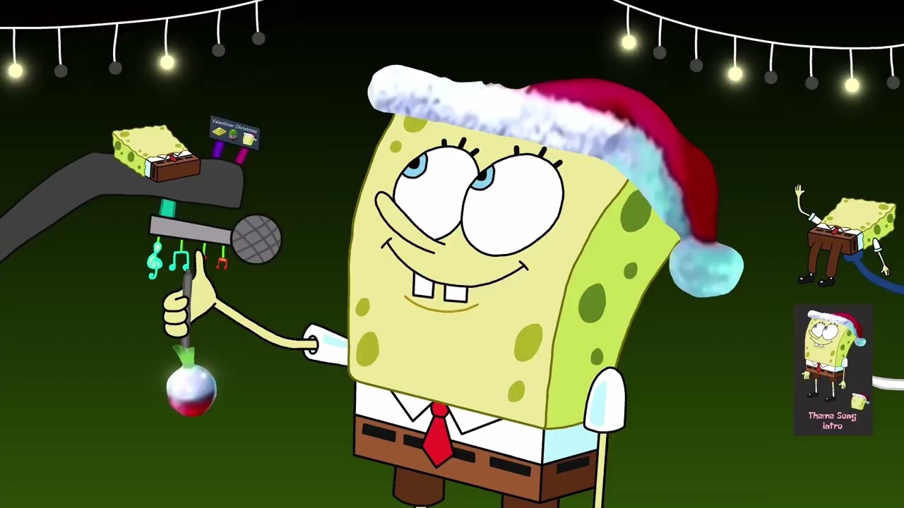 Spongebob Squarepants; Christmas Holiday {Music Video} 1