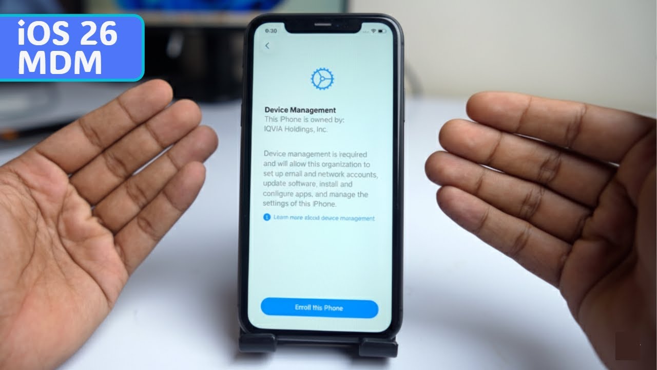 Удалить все функции «Управление устройствами» на iPhone в iOS 26 [ОБХОД MDM]