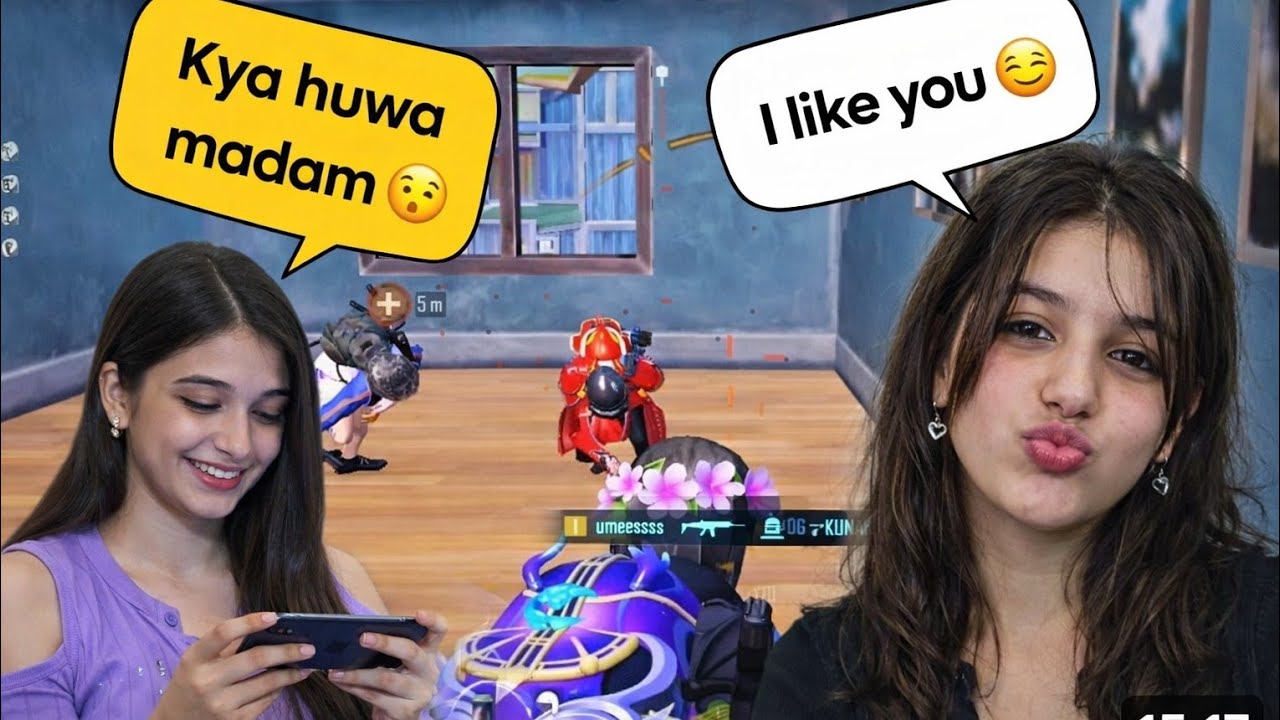 She Didn’t Expect This 😳 | BGMI Random Girl Savage Moments 