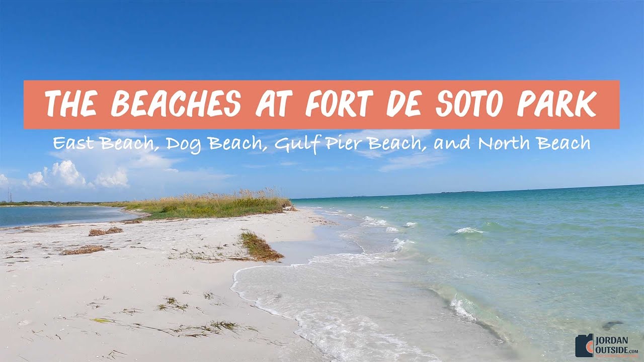 Fort De Soto Park Beaches: East Beach, Dog Beach, Gulf Pier Beach, and my favorite is North Beach