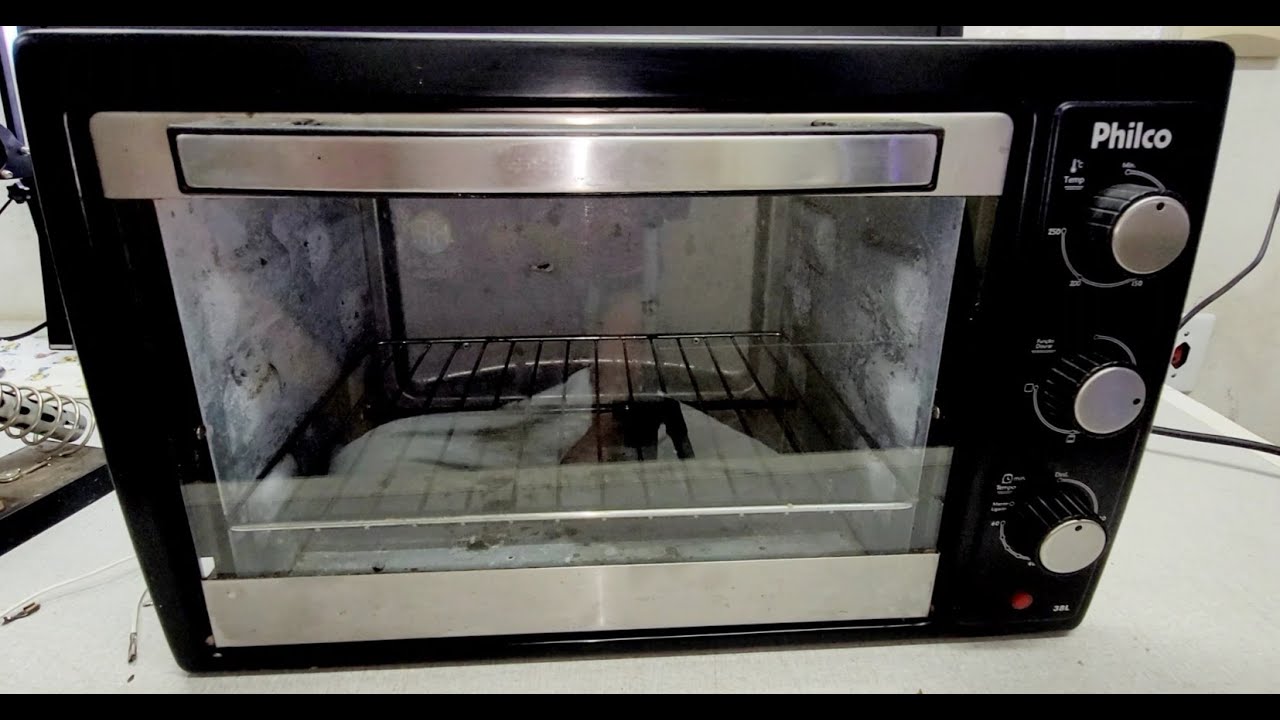 Forno PHILCO que Não ESQUENTA resistência superior ou inferior