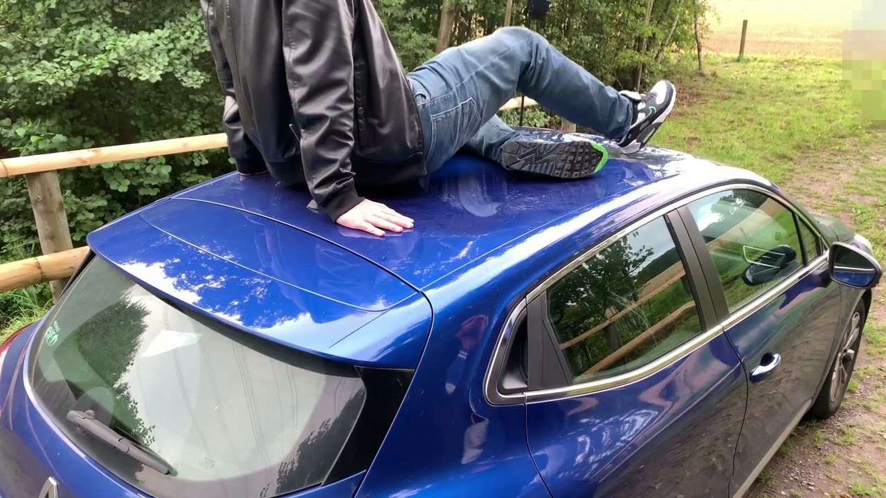 The Meeting 6 - 6 - Alex having fun on my car in Nike Airmax - POV 3