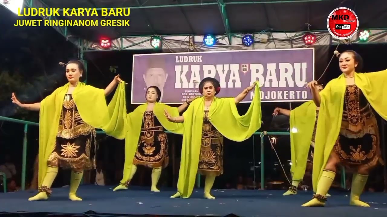 TARI REMO PUTRI LUDRUK KARYA BARU JUWET RENGENANOM GRESIK