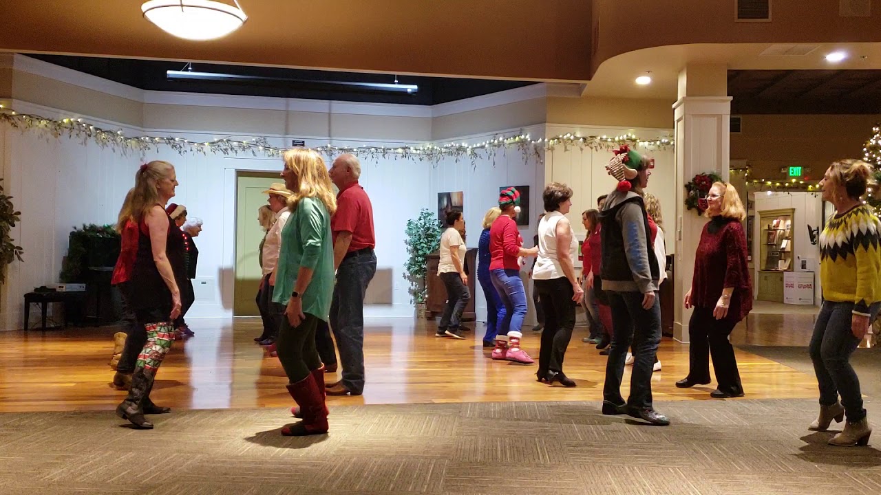 Killarney Christmas Line Dance Contra Demo